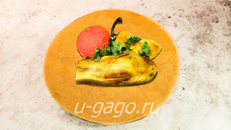 Овощи на углях