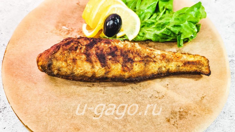 Судак жаренный