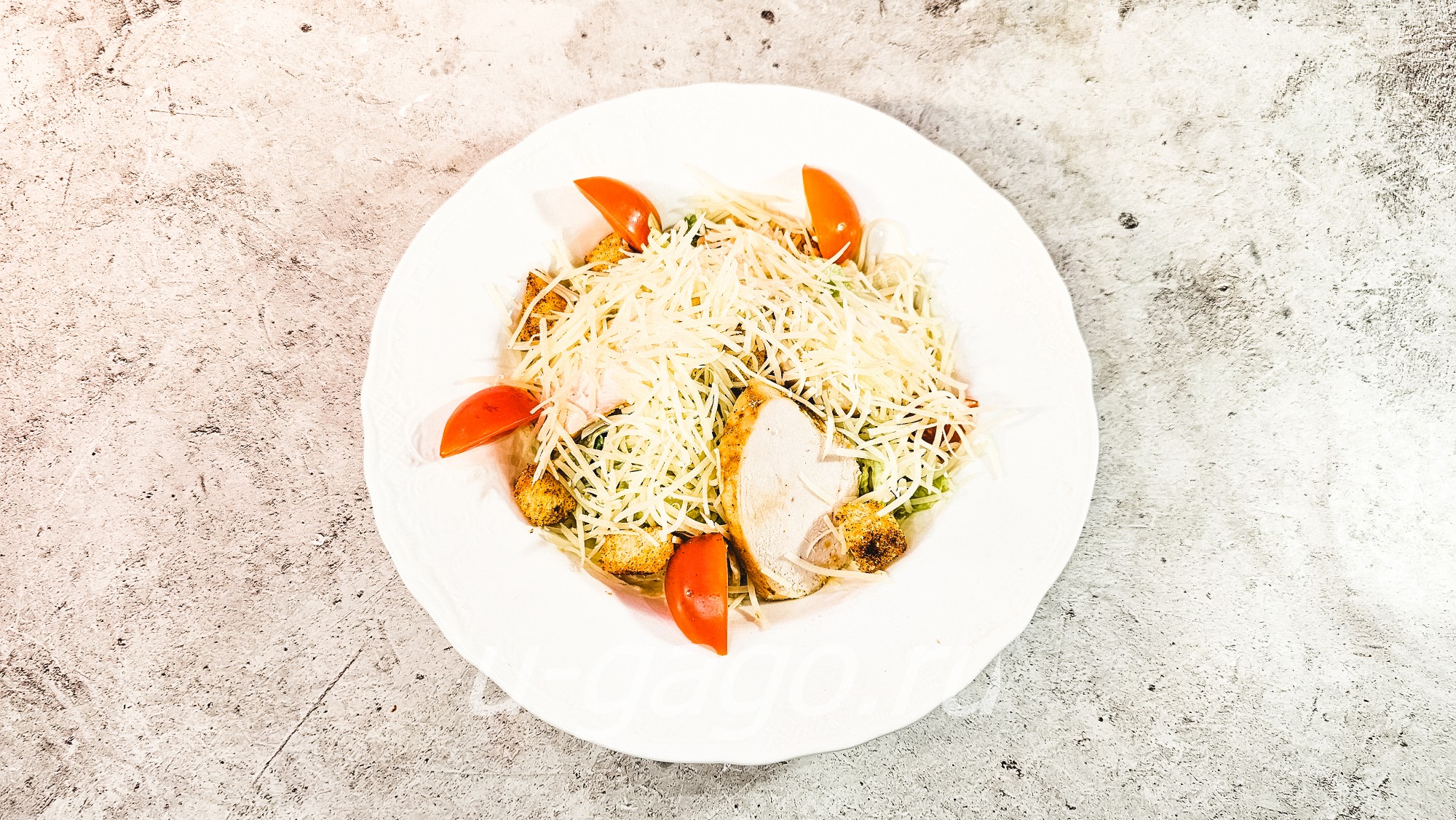 Цезарь с курицей